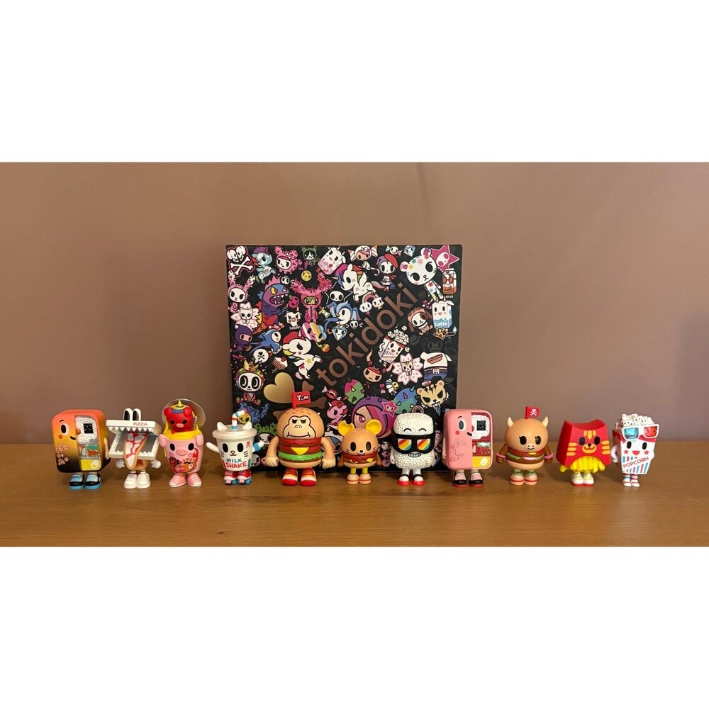 tokidoki Fast Food Besties *Full Set incl 2 Chasers + 1 Exclusive*